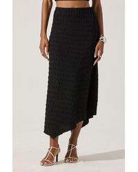 Astr - Smock Asymmetric Skirt - Lyst