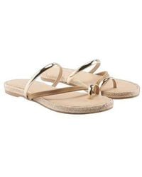 VISCATA - Miramar Suede Espadrille Sandal Flats - Lyst