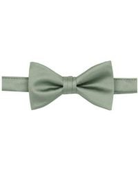 Brooklyn Brigade - Solid Satin Pre-Tied Bow Tie - Lyst