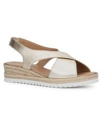 Aquatalia - Adelina Crisscross Slingback Sandal - Lyst