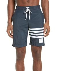 thom browne swim trunks