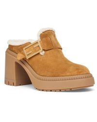 Fendi - Feel Genuine Shearling Mule - Lyst