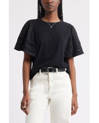 Treasure & Bond - Mixed Media Top - Lyst