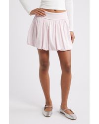BP. - Bubble Hem Miniskirt - Lyst