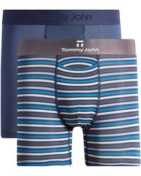 Tommy John - 2-pack Second Skin 4-inch Boxer Briefs - Lyst