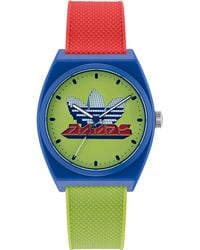 adidas - Project Two Grfx Resin Strap Watch - Lyst