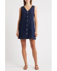 FRNCH - Nala Denim Tank Dress - Lyst