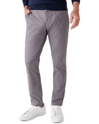 Faherty - Island Life Flat Front Organic Cotton Blend Chinos - Lyst