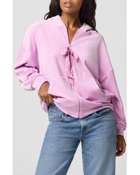 Florence By Mills - Oversize Velour Hoodie - Lyst