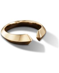 David Yurman Roman Open Band In 18k Gold - Metallic