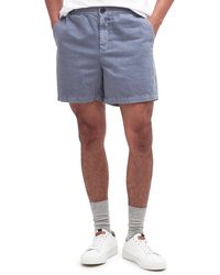 Barbour - Melonby Cotton & Linen Shorts - Lyst
