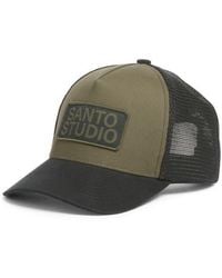Saint Studio - Logo Patch Snapback Trucker Hat - Lyst