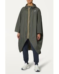 K-Way - Rennes Waterproof Packable Rain Poncho - Lyst