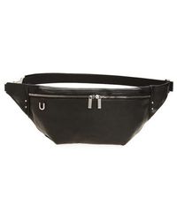 Rick Owens - Geo Leather Belt Bag - Lyst