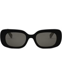 Celine - Bold 3 Dots 51mm Rectangular Sunglasses - Lyst