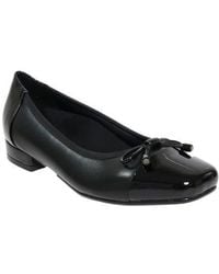 David Tate - Alpha Square Toe Flat - Lyst