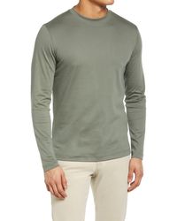 Robert Barakett - Georgia Long Sleeve T-shirt In Mulled Basil At Nordstrom Rack - Lyst