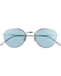 Prada - Phantos 50mm Small Round Sunglasses - Lyst