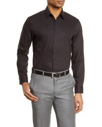 Nordstrom - Extra Trim Fit Non-iron Solid Stretch Dress Shirt - Lyst