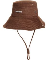 Jacquemus - Le Bob De-Nîmes Bucket Virgin Wool Bucket Hat - Lyst