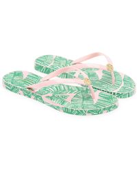 Lilly Pulitzer - Lilly Pulitzer Pool Flip Flop - Lyst