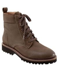 Softwalk - Icara Lace-Up Boot - Lyst