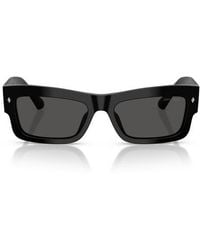 Jimmy Choo - 53Mm Rectangular Sunglasses - Lyst