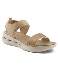 Flexus by Spring Step - Gallegos Ankle Strap Platform Wedge Sandal - Lyst