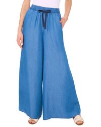 Vince Camuto - Wide Leg Drawstring Pants - Lyst