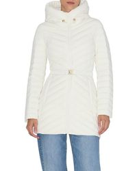 SOIA & KYO - Estelle Water Resistant 700 Fill Power Hooded Down Jacket - Lyst