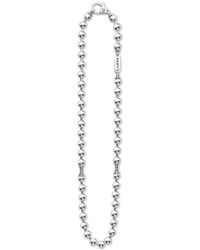 Lagos - Sterling Anthem 5Mm Ball Chain Necklace - Lyst