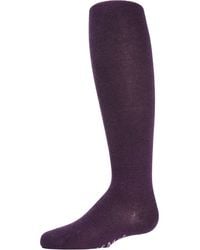Memoi - Kid's Soft Pima Cotton Opaque Tights - Lyst