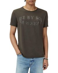 John Varvatos - Lost My Sould Graphic T-Shirt - Lyst