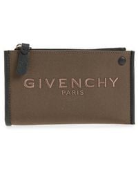 Givenchy - Small Canvas Zip Pouch - Lyst