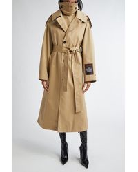 Jean Paul Gaultier - The Deconstructed Twill Trench Coat - Lyst
