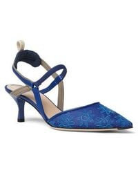 Fendi - Colibri Floral Slingback Pointed Toe Pump - Lyst