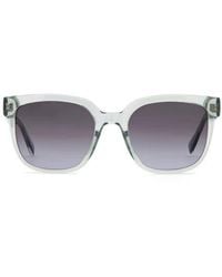 Fossil - 54Mm Gradient Square Sunglasses - Lyst