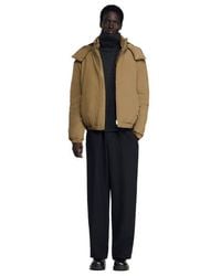 Sandro - Puffer Jacket With Removable Hood - Lyst