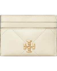 Tory Burch - Kira Diamond Quilted Leather Card Case - Lyst