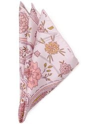 Cufflinks Inc. - Floral Paisley Silk Blend Pocket Square - Lyst