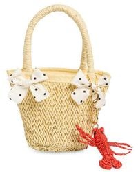 Ruby & Ry - Kids' Lobster Charm Straw Tote - Lyst