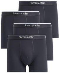 Tommy John - Micro Stretch 4-Pack 4-Inch Boxer Briefs - Lyst