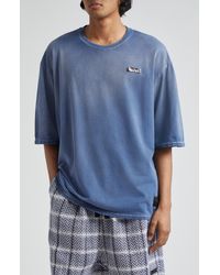 4SDESIGNS - Tie Dye Cotton & Linen T-shirt - Lyst