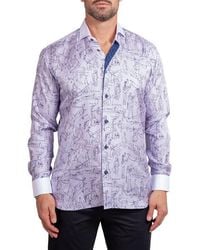 Maceoo - Einstein Ascension 0203 Contemporary Fit Button-Up Shirt - Lyst