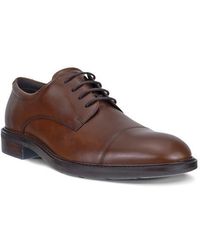 Ecco - Metropole Prague Cap Toe Derby - Lyst