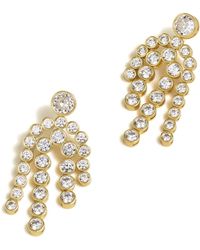 Madewell - The Tennis Collection Bezel Set Crystal Statement Earrings - Lyst