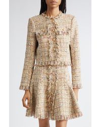 Cinq À Sept - Adeline Clarise Metallic Tweed Jacket - Lyst