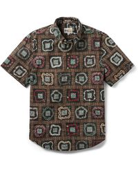 Reyn Spooner - Island Lei Tailored Fit Short Sleeve Button-down Shirt - Lyst