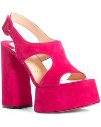 degratissimo rainbow platform sandal
