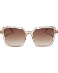 DIFF - Esme 53mm Gradient Square Sunglasses - Lyst